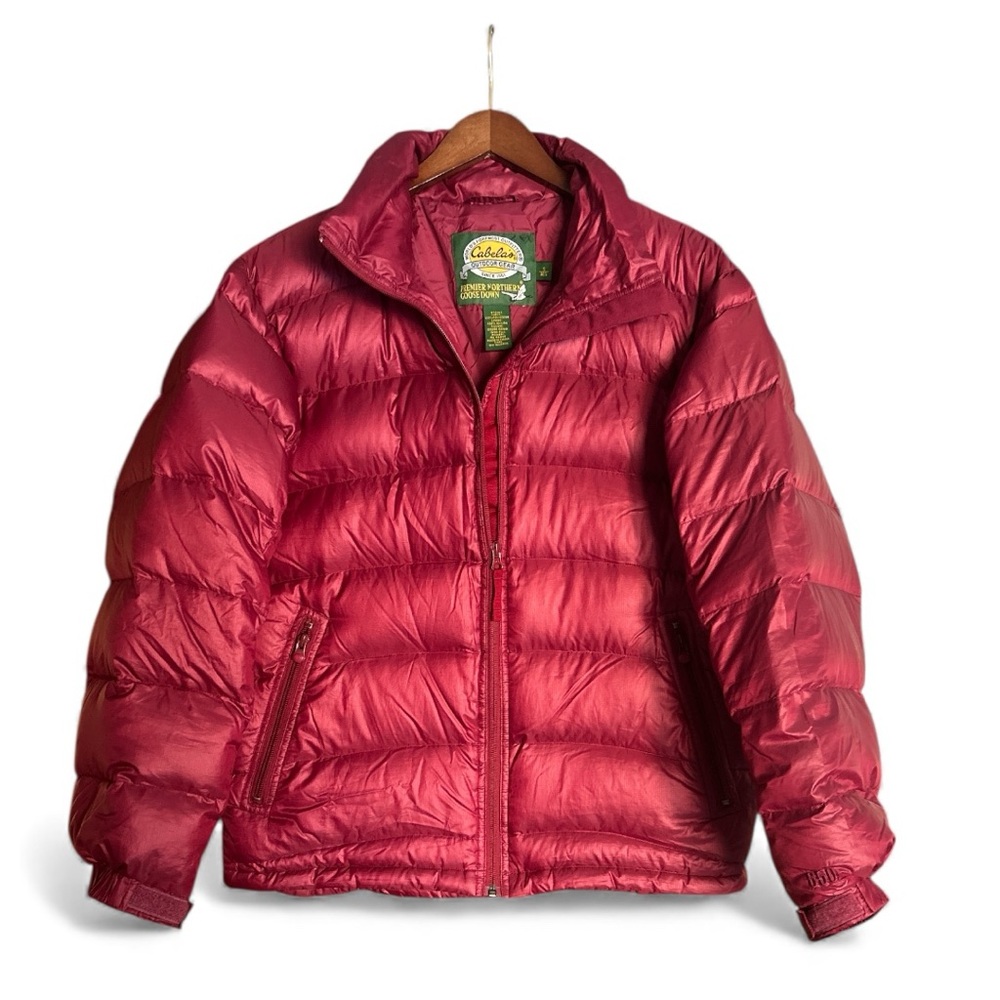 Cabela's Women’s Pink Premier Northern 650 Goose Down Puffer Jacket